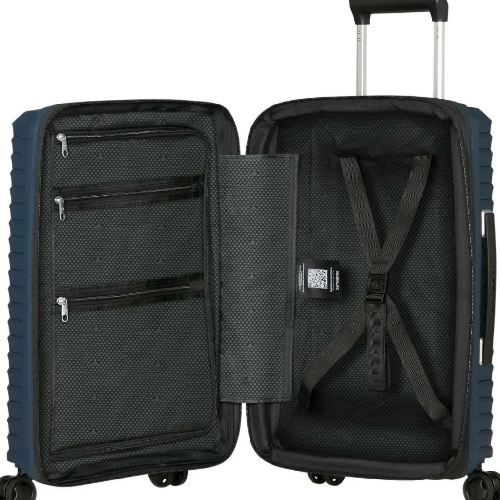 Koffersoorten|Fietsartikelen-Samsonite Upscape Spinner 55 koffer blue nights