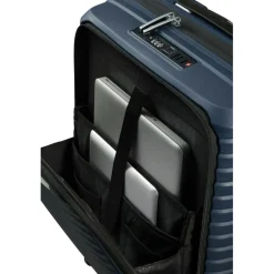 Samsonite Upscape Spinner Easy Access koffer 55 - 26 cm blue nights< Koffersoorten|Fietsartikelen