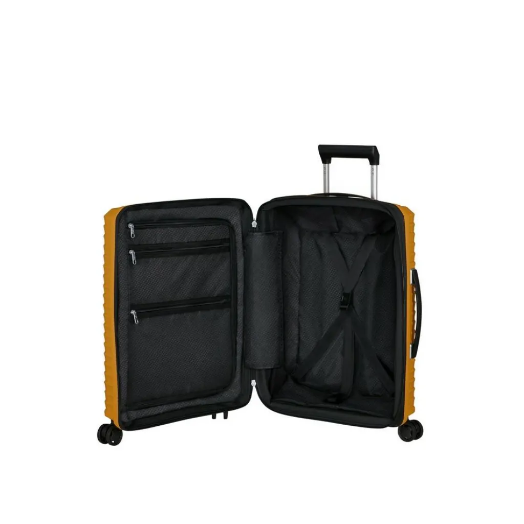 Koffersoorten|Fietsartikelen-Samsonite Upscape Spinner 55 koffer yellow