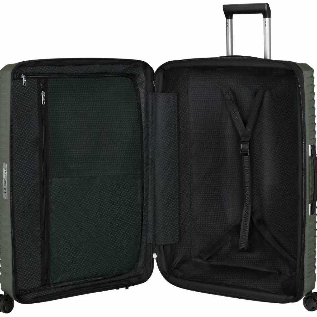 Koffersoorten|Fietsartikelen-Samsonite Upscape Spinner 75 koffer climbing ivy