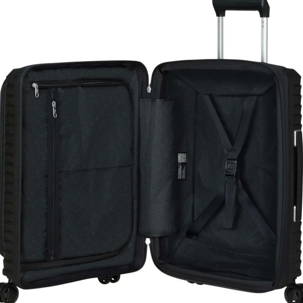 Samsonite Upscape Spinner Easy Access 55 koffer black< Koffersoorten|Fietsartikelen