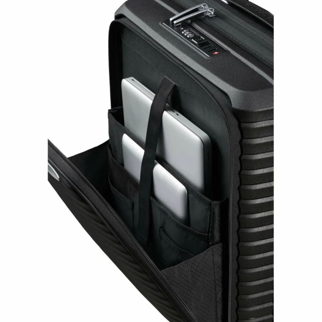Samsonite Upscape Spinner Easy Access 55 koffer black< Koffersoorten|Fietsartikelen