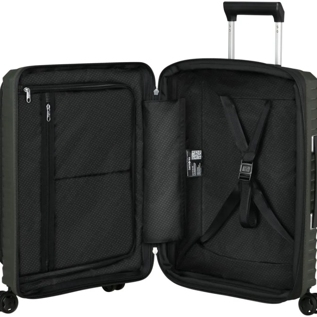 Koffersoorten|Fietsartikelen-Samsonite Upscape Spinner Easy Access koffer 55 - 26 cm climbing ivy