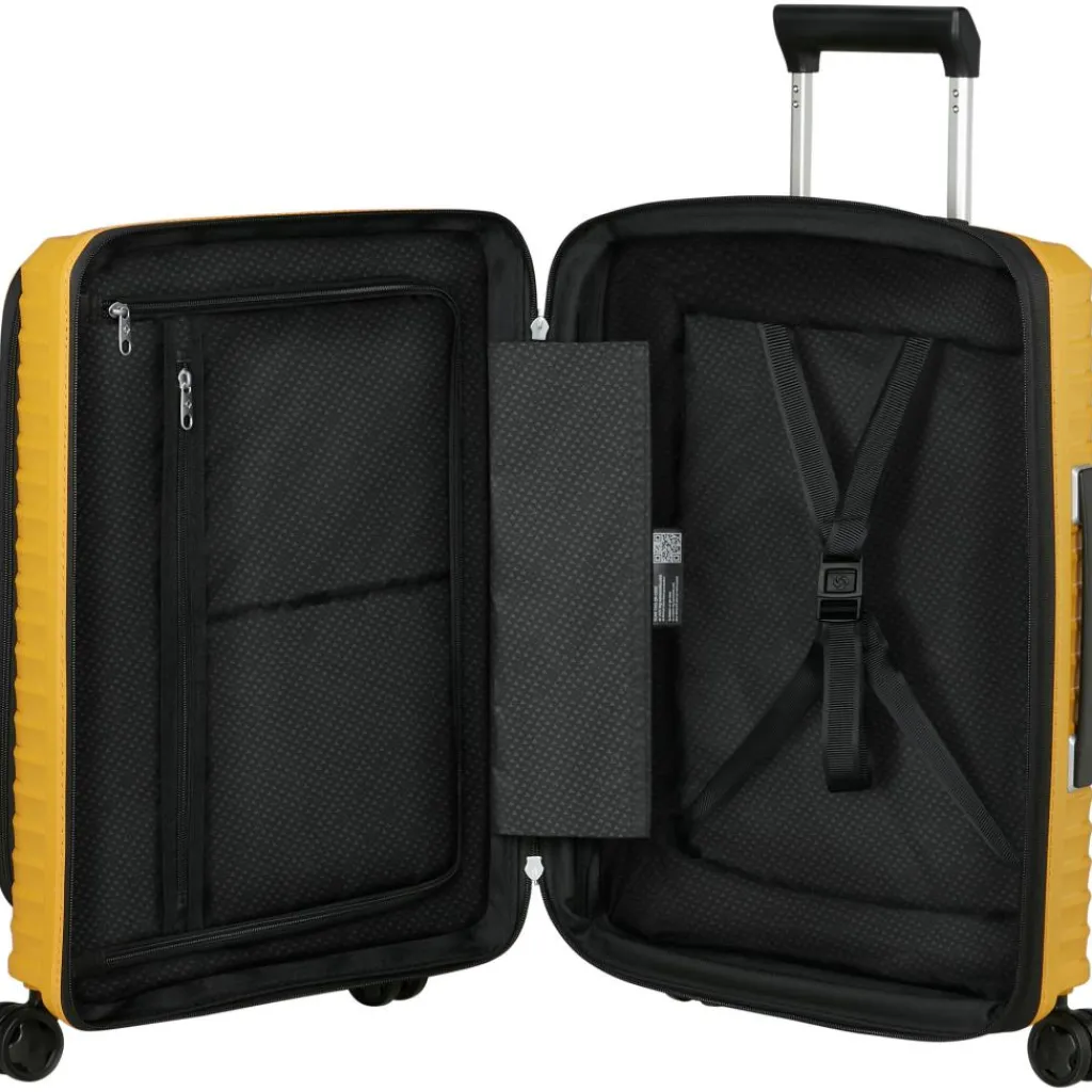Samsonite Upscape Spinner Easy Access koffer 55 - 26 cm yellow< Fietsartikelen|Koffersoorten