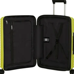 Koffersoorten|Fietsartikelen-Samsonite Upscape Spinner Easy Access 55 koffer lime