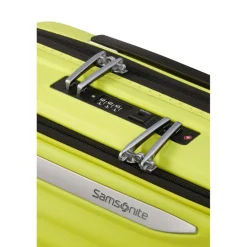 Koffersoorten|Fietsartikelen-Samsonite Upscape Spinner Easy Access 55 koffer lime
