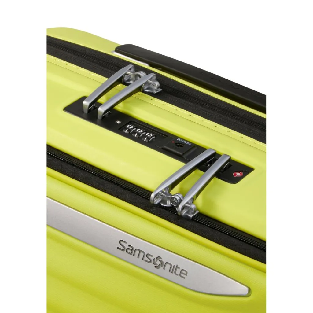 Koffersoorten|Fietsartikelen-Samsonite Upscape Spinner Easy Access 55 koffer lime