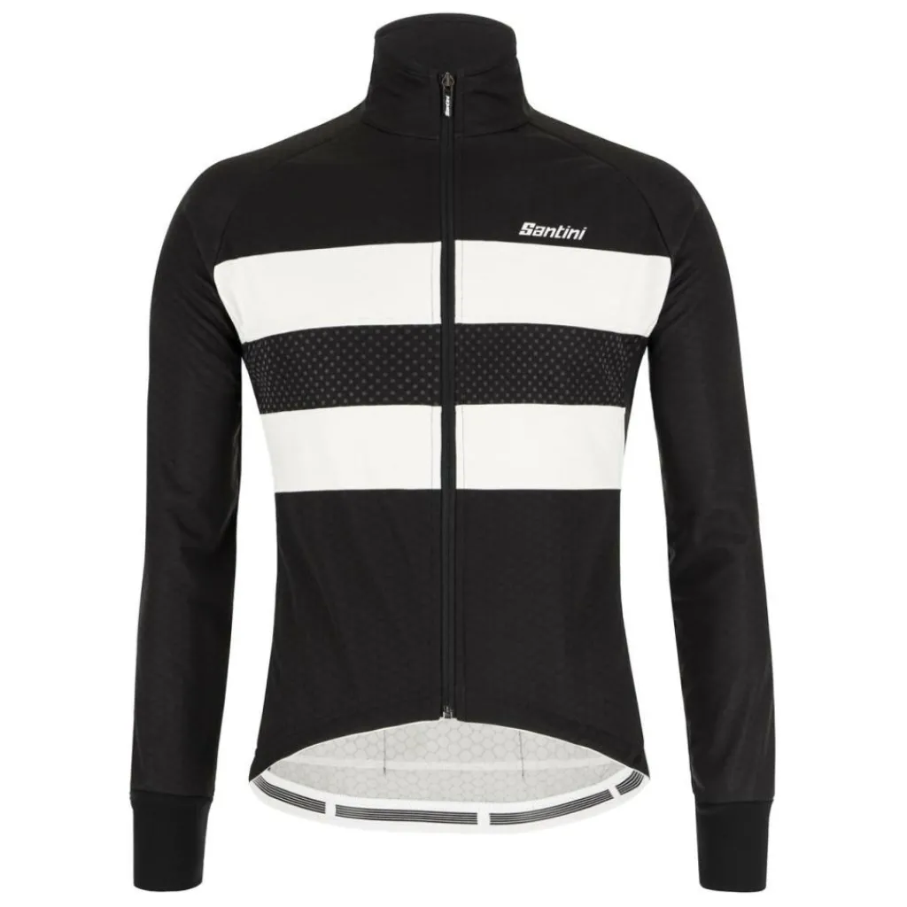 Santini Colore Bengal fietsjack heren black< Fietskleding
