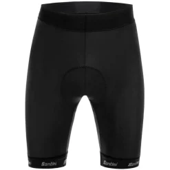 Fietskleding-Santini Cubo Shorts fietsonderbroek heren black