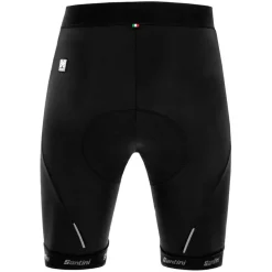 Fietskleding-Santini Cubo Shorts fietsonderbroek heren black