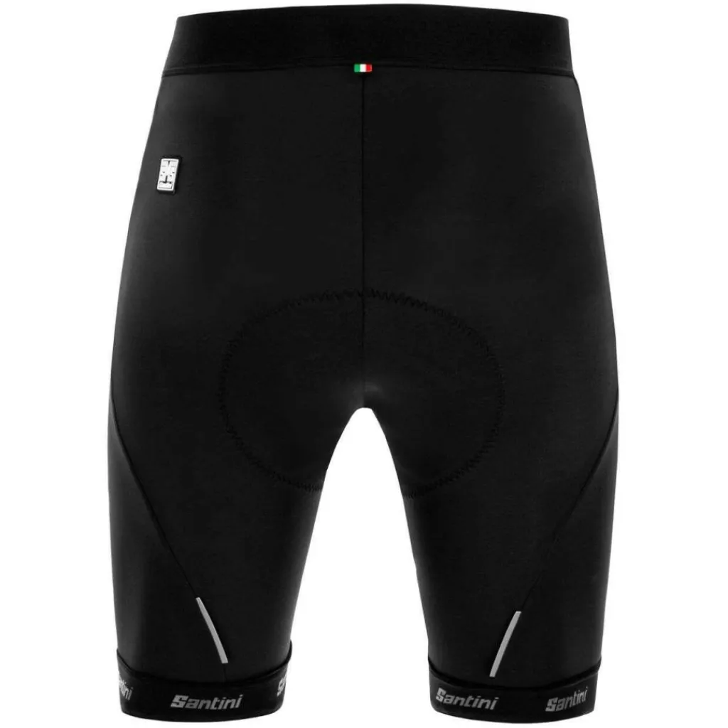 Fietskleding-Santini Cubo Shorts fietsonderbroek heren black