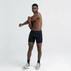 SAXX Kinetic LC mesh onderbroek heren blackout< Sportondergoed