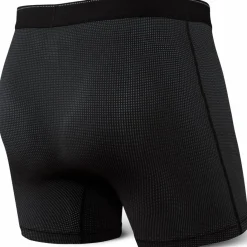 SAXX Quest QD mesh onderbroek heren black< Sportondergoed