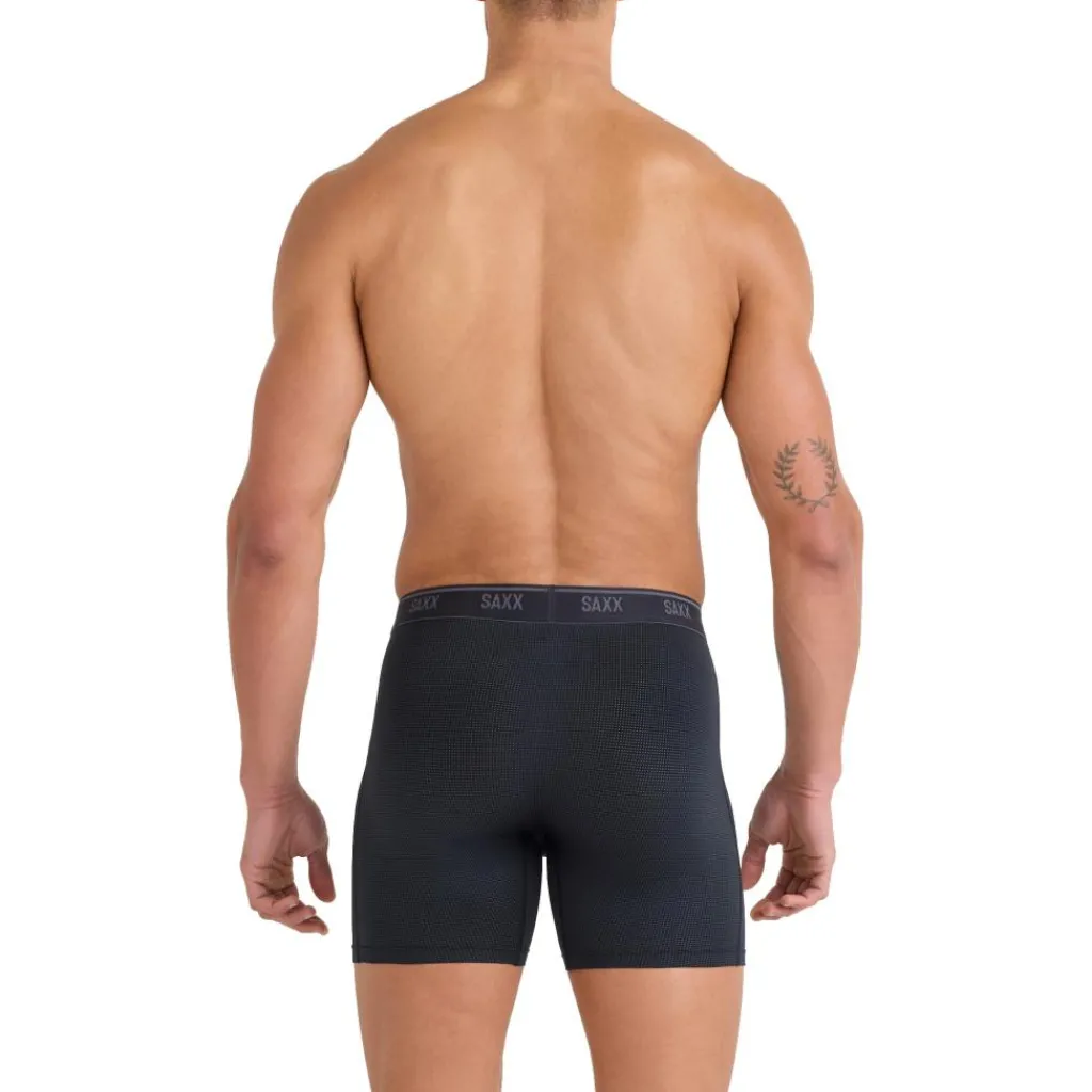 SAXX Quest Quick-Dry Mesh onderbroek heren black< Sportondergoed