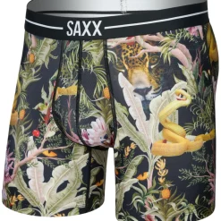 SAXX Volt Breathable Mesh onderbroek heren jungle juice-black< Sportondergoed