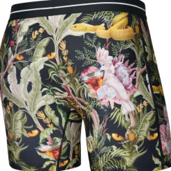 SAXX Volt Breathable Mesh onderbroek heren jungle juice-black< Sportondergoed