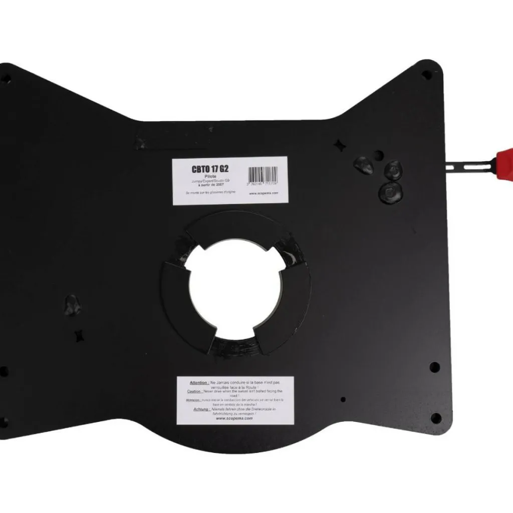 Scopema Citroen Jumpy Peugeot Expert Fiat Scudo Toyota ProAce draaiplateau bestuurder van 2007 tot 2016< Draaiplateaus