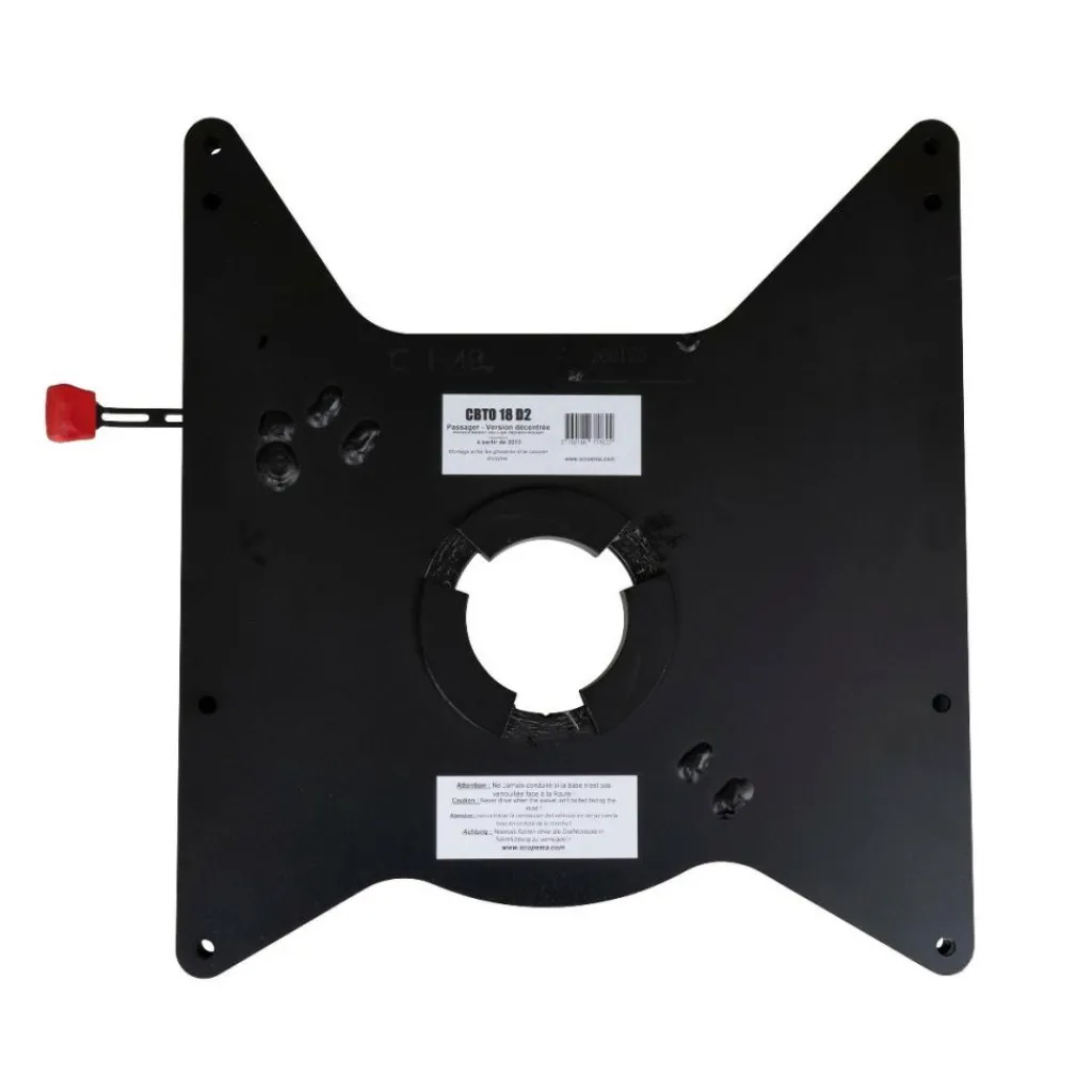 Draaiplateaus-Scopema Renault Master X62 Opel Movano Nissan NV400 draaiplateau bijrijder vanaf 2010