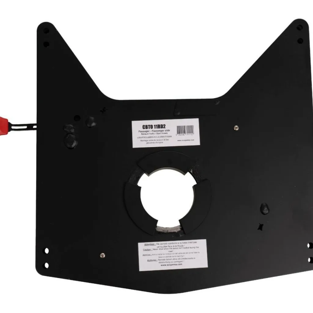 Scopema Renault Trafic Opel Vivaro draaiplateau bijrijder van 2001 tot 2014< Draaiplateaus