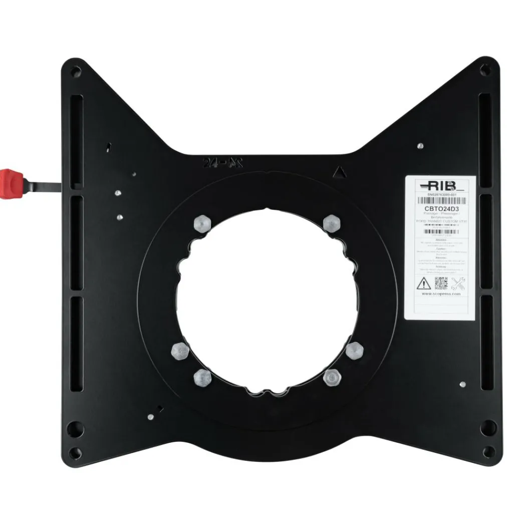 Draaiplateaus-Scopema V3 Ford Transit Custom vanaf 10-2023 en Volkswagen T7 vanaf 2025 draaiplateau bijrijder