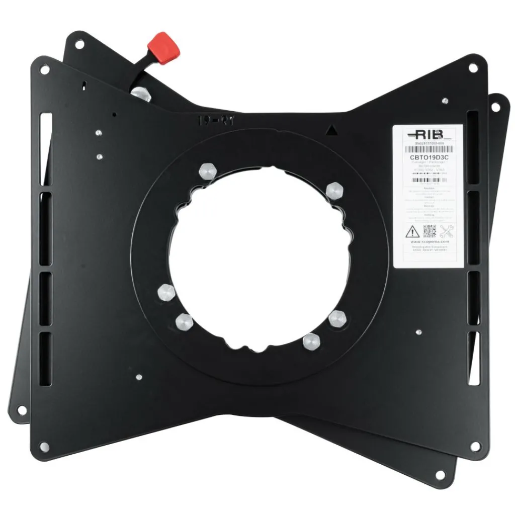 Draaiplateaus-Scopema V3 Ford Transit vanaf 2014 Ford Transit Custom van 2013 tot 2023 draaiplateau bijrijder