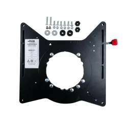 Scopema V3 Volkswagen T5 T6 T6.1 draaiplateau bestuurder met accu verhoging en handremverlaging black< Draaiplateaus