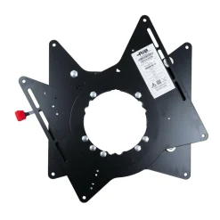 Draaiplateaus-Scopema V3 Volkswagen T5 T6 T6.1 draaiplateau bijrijder  met accu verhoging black