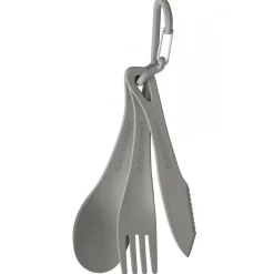 Sea To Summit  Delta bestekset 3-delig charcoal< Bestek