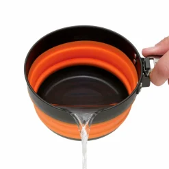 Sea To Summit Frontier Ultralight opvouwbare steelpan ø 14 cm< Pannen