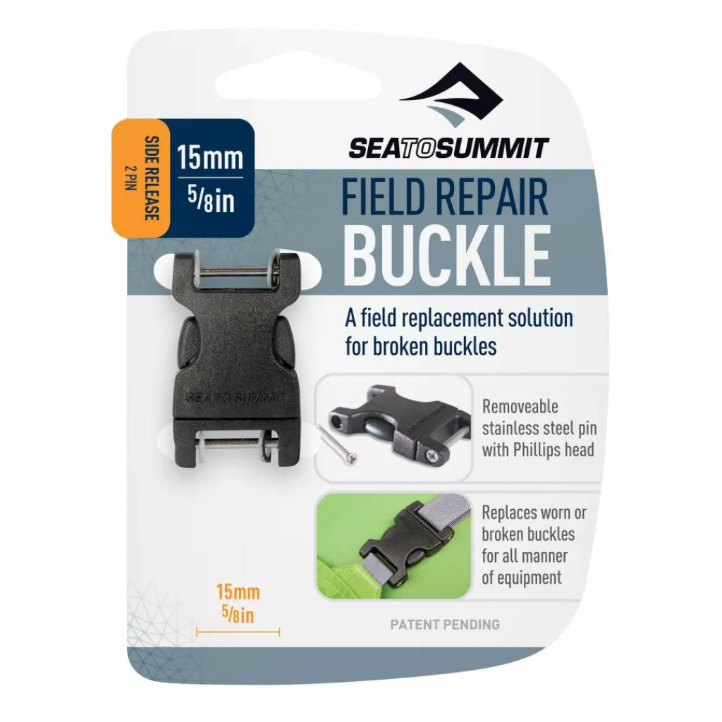 Sea To Summit Side Release Field Repair gesp 15 mm - 2 pin< Rugzak Accessoires