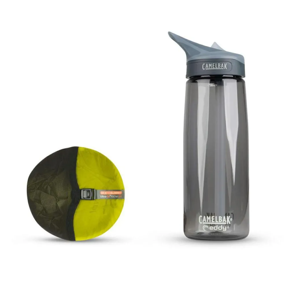 Sea To Summit Ultra-Sil opvouwbare afwasteil 10 liter lime grey< Emmers & Bakken