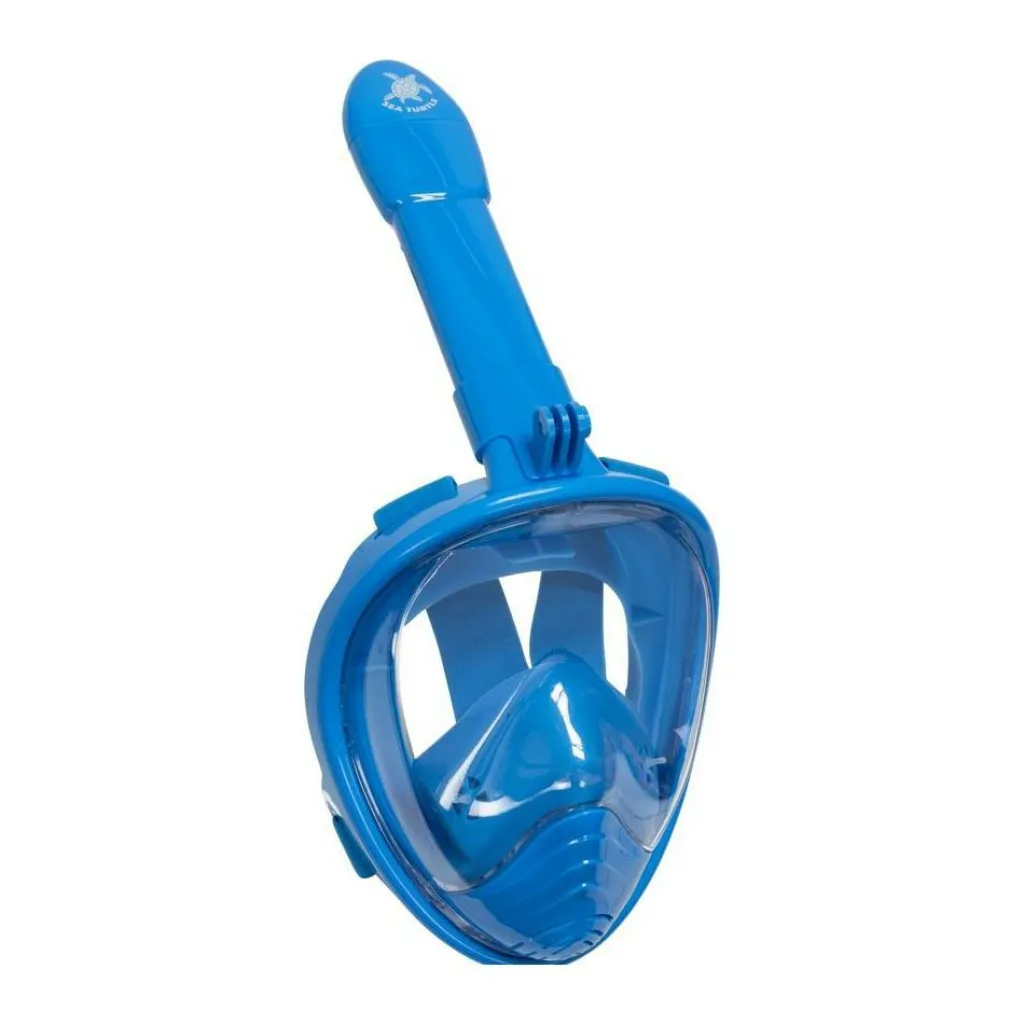 Zwemmen & Duiken-Sea Turtle Full Face snorkelmasker junior blue