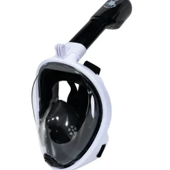 Zwemmen & Duiken-Sea Turtle snorkelmasker white black - S - M