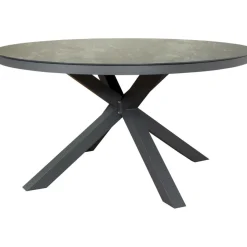 Tuintafels-SENS-Line Bianca dining tafel ø 140 cm antraciet