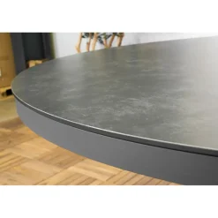 Tuintafels-SENS-Line Bianca dining tafel ø 140 cm antraciet