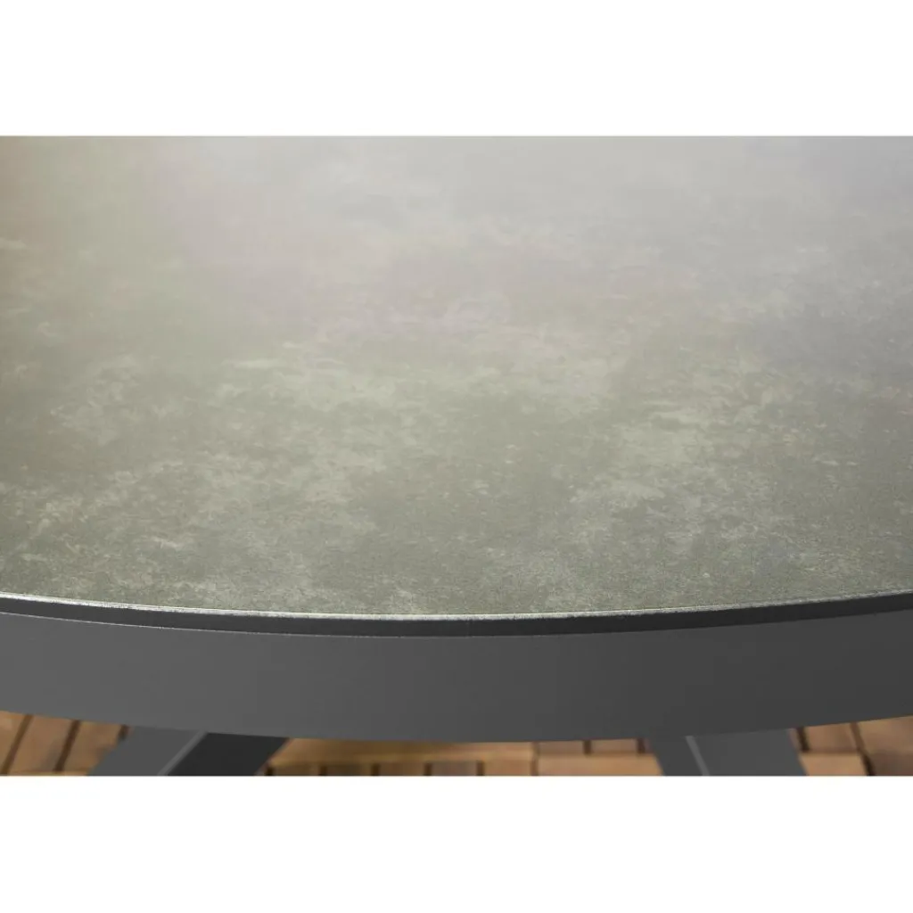 Tuintafels-SENS-Line Bianca dining tafel ø 140 cm antraciet