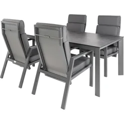 SENS-Line Bianca Quinta 180 x 90 cm tuinset 5-delig< Tuinsets