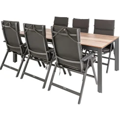 Tuinsets-SENS-Line Elena Basic Plus 220 x 100 cm tuinset 7-delig