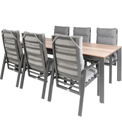 SENS-Line Elena Impera 220 x 100 cm tuinset 7-delig< Tuinsets