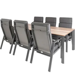 SENS-Line Elena Quinta 220 x 100 cm tuinset 7-delig< Tuinsets