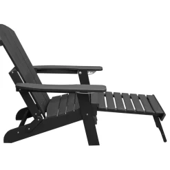 Tuinstoelen-SENS-Line Montreal loungestoel black