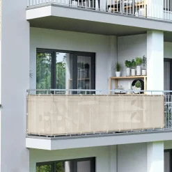 Shadow Comfort Balkondoek 90 x 300 cm sahara sand< Zonwering