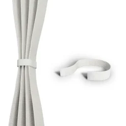 Shadow Comfort  Buitengordijnen 137 x 220 cm arctic white per 2  stuks< Zonwering