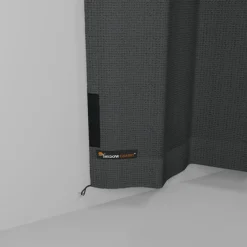 Shadow Comfort  Buitengordijnen 137 x 220 cm carbon black per 2  stuks< Zonwering