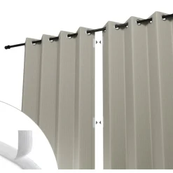 Shadow Comfort Buitengordijnen 137 x 220 cm sahara sand per 2 stuks< Zonwering