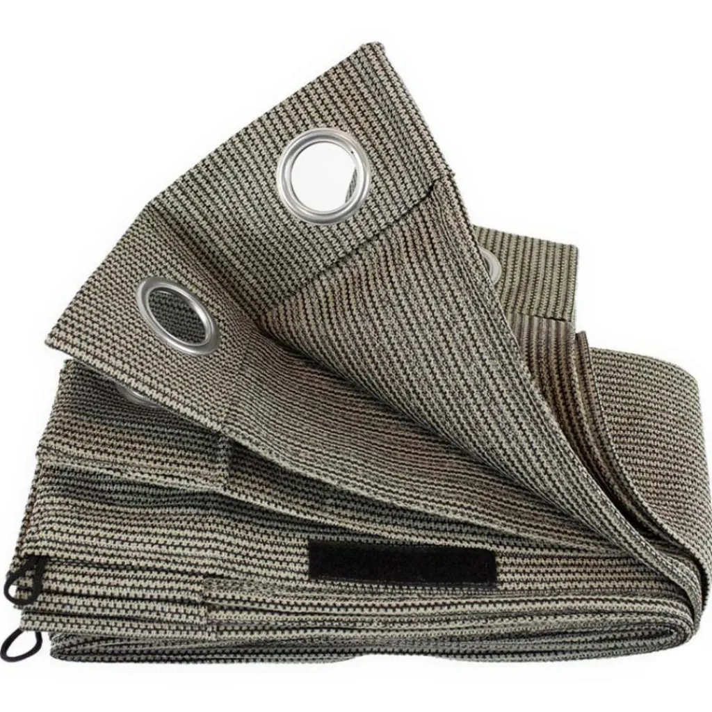 Zonwering-Shadow Comfort Buitengordijnen 137 x 220 cm desert storm per 2 stuks