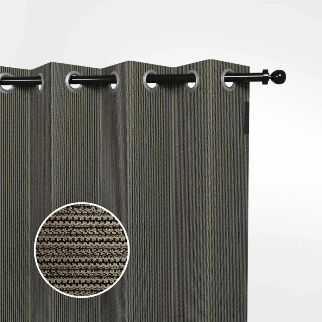 Zonwering-Shadow Comfort Buitengordijnen 137 x 220 cm desert storm per 2 stuks