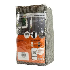 Zonwering-Shadow Comfort Buitengordijnen 137 x 220 cm desert storm per 2 stuks