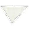 Shadow Comfort  Driehoek schaduwdoek 350 x 400 x 450 cm arctic  white< Zonwering