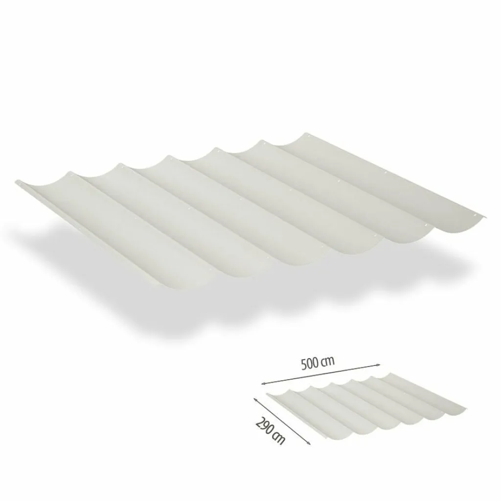 Zonwering-Shadow Comfort Harmonica schaduwdoek 290 x 500 cm sahara sand